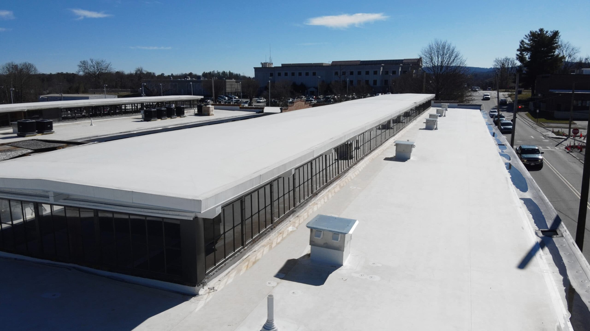 TPO MEMBRANE ROOFS